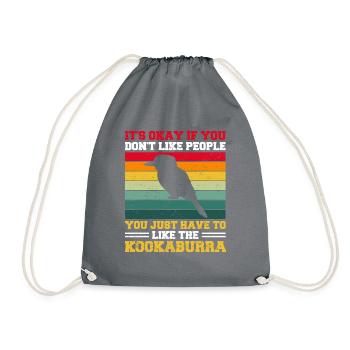 Kookaburra Bird Lovers Citation Kookaburra -Fan - Sac de sport léger - gris - Devant