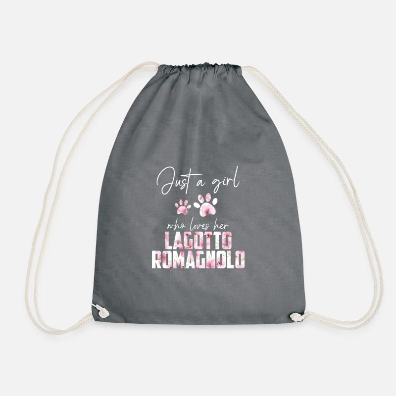 Lagotto Romagnolo - Turnbeutel - Grau