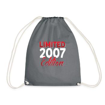 Fantastic since 2006 retro 17th Bitrthday - Drawstring Bag - grey - Front