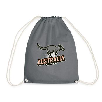 Australie sydney - Sac de sport léger - gris - Devant