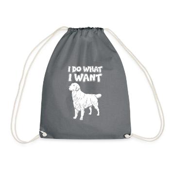 Je me fiche du chien - Sac de sport léger - gris - Devant