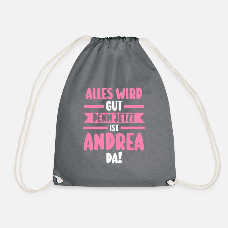 Andrea - Turnbeutel - Grau