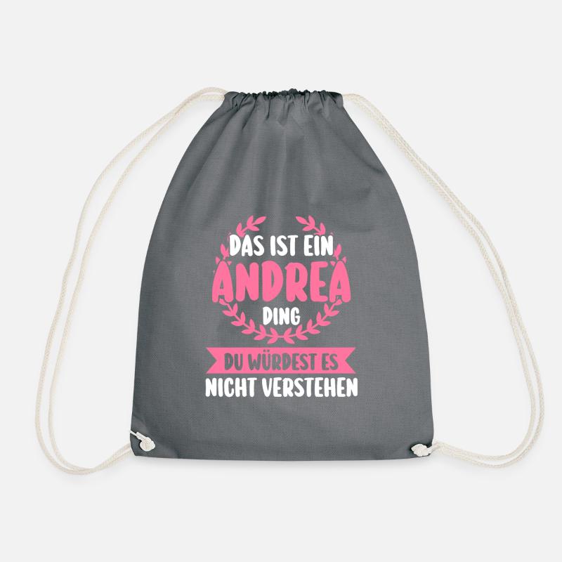 Andrea - Turnbeutel - Grau