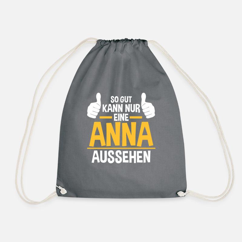 Anna - Turnbeutel - Grau