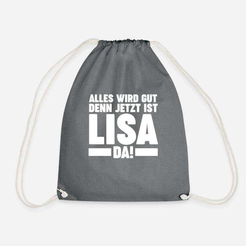 Lisa - Turnbeutel - Grau