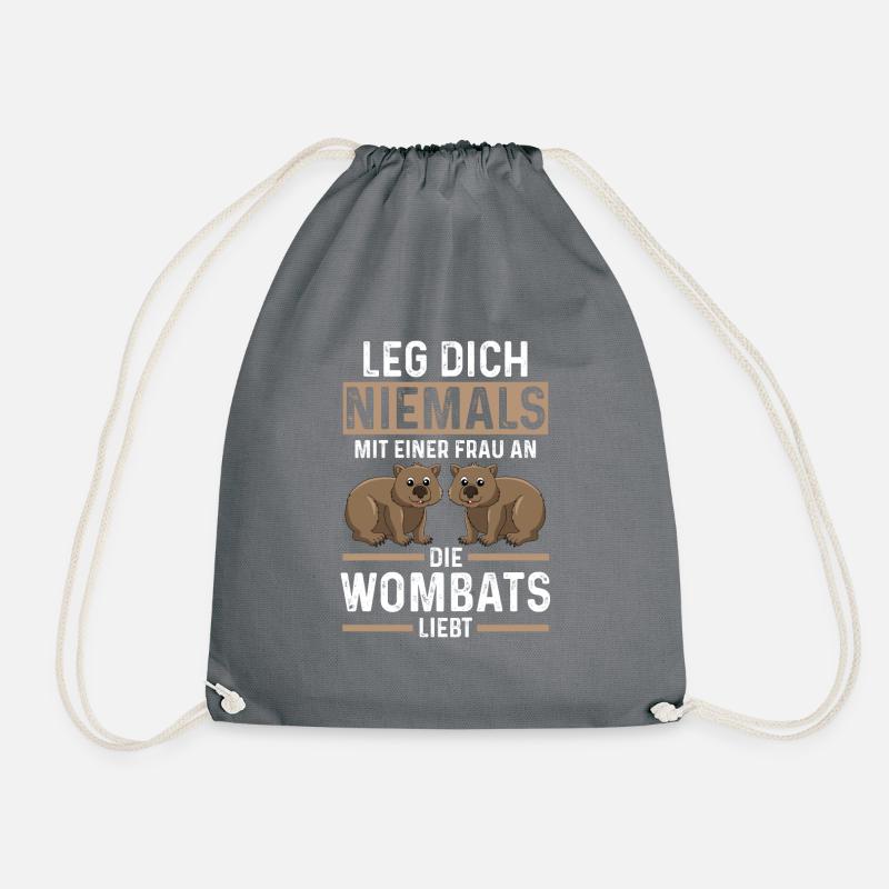 Wombat - Turnbeutel - Grau