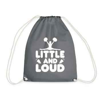 Cheerleader Cheerleading Gymnastique Danseuse - Sac de sport léger - gris - Devant