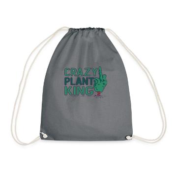 Embrassez votre amour des plantes avec notre - Sac de sport léger - gris - Devant