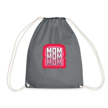 Meilleure maman drôle fête des mères femme maman - Sac de sport léger - gris - Devant