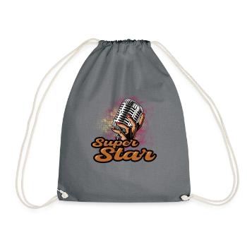 Soyez le centre de l’attention avec notre super - Sac de sport léger - gris - Devant
