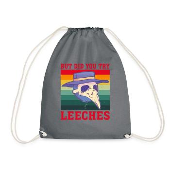 Plague Doctor Medieval Doctor Doctor Doctor - Drawstring Bag - grey - Front