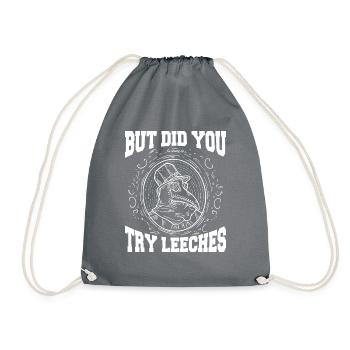 Plague Doctor Medieval Doctor Doctor Doctor - Drawstring Bag - grey - Front
