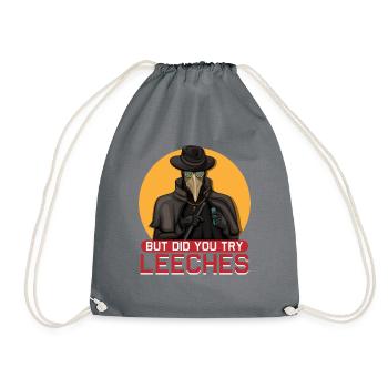 Plague Doctor Medieval Doctor Doctor Doctor - Drawstring Bag - grey - Front