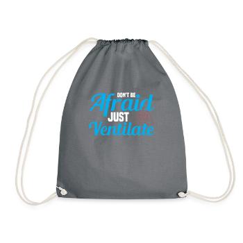 Respiratory Therapists Respiratory Therapist Occupational Therapists - Drawstring Bag - grey - Front