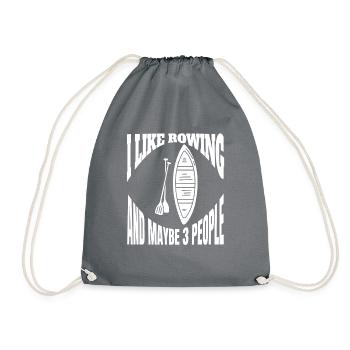 Équipe d’aviron Club d’aviron - Sac de sport léger - gris - Devant