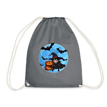 Nuits et jours d’Halloween 1 - Sac de sport léger - gris - Devant