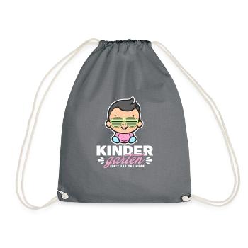 La maternelle n’est pas pour les faibles - Sac de sport léger - gris - Devant