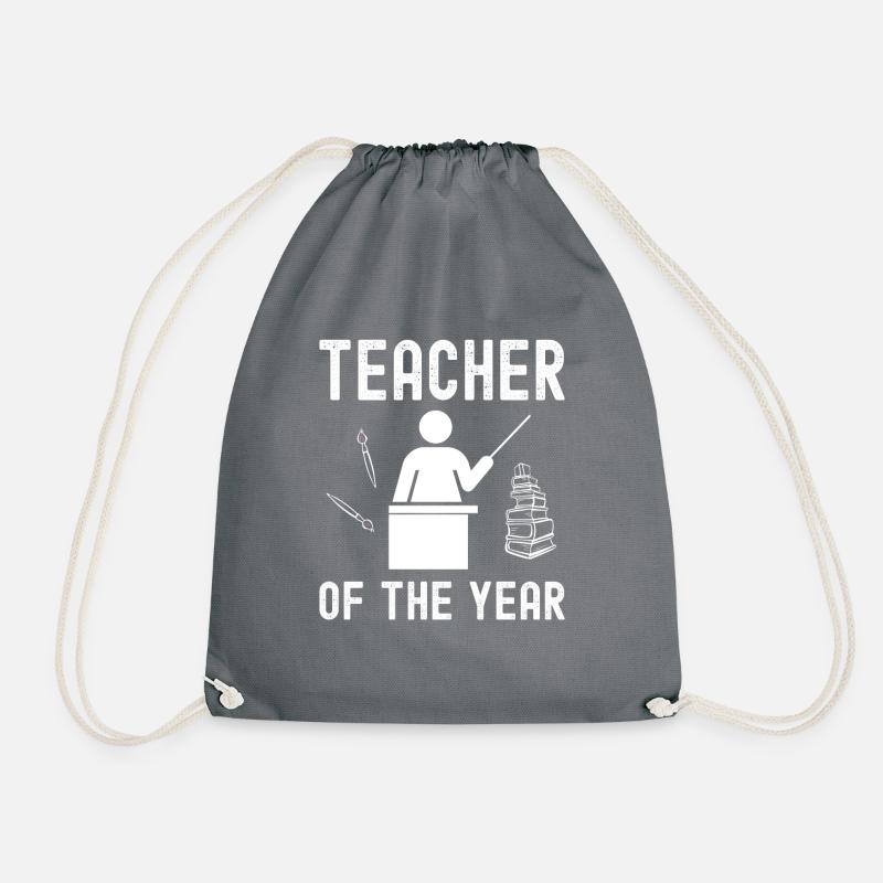 Enseignant de l’année - Meilleurs enseignants - Sac de sport léger - gris
