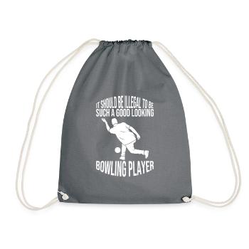 Bowling Bowling Club Bowling Club Bowling Club Bowler - Sac de sport léger - gris - Devant