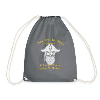 Pirate version claire - Sac de sport léger - gris - Devant
