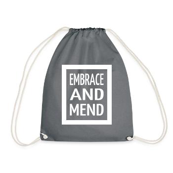 drôle de guérison énergie blague auto-guérison - Sac de sport léger - gris - Devant