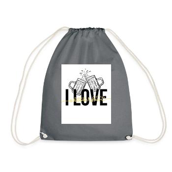 J’adore - Sac de sport léger - gris - Devant