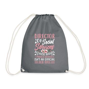 De l’inspiration pour des réalisateurs puissants - Sac de sport léger - gris - Devant