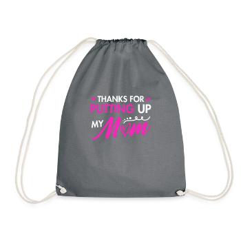 Merci d’avoir accueilli ma mère - Sac de sport léger - gris - Devant