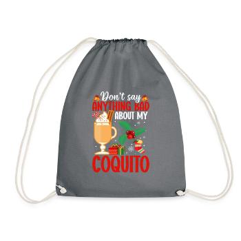 Joyeux Noël ne dit rien de mal - Sac de sport léger - gris - Devant