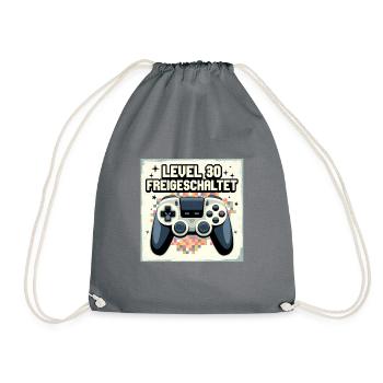 Manette de jeu déverrouillée de niveau 30 - Sac de sport léger - gris - Devant