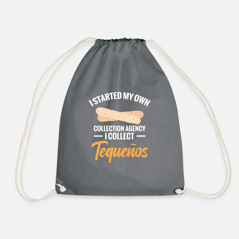 I have set up my own collection office - Drawstring Bag - grey