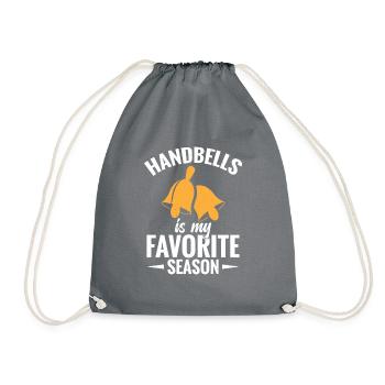 Les clochettes sont ma saison préférée - Sac de sport léger - gris - Devant