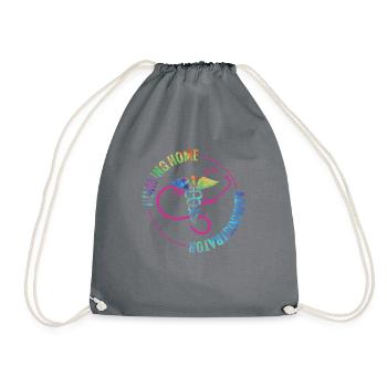 Administrateurs de maisons de soins infirmiers - Sac de sport léger - gris - Devant