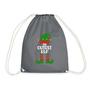 Elfes de Noël - Sac de sport léger - gris - Devant