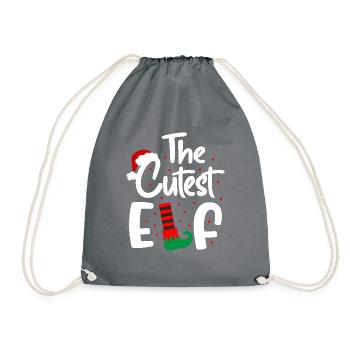 Elfes de Noël - Sac de sport léger - gris - Devant