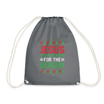 Elfes de Noël - Sac de sport léger - gris - Devant