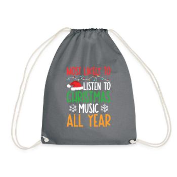 Elfes de Noël - Sac de sport léger - gris - Devant