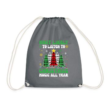 Elfes de Noël - Sac de sport léger - gris - Devant