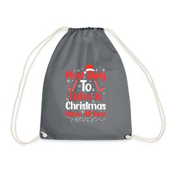 Elfes de Noël - Sac de sport léger - gris - Devant