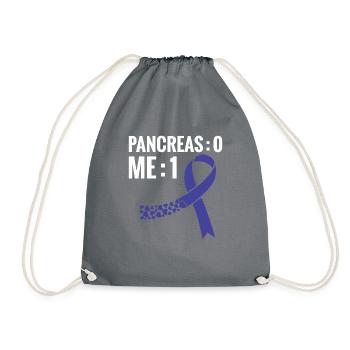 Chirurgie pancréatique Pancréas 0 - Sac de sport léger - gris - Devant