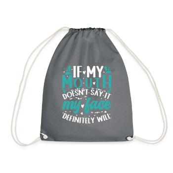 Présenter - Sac de sport léger - gris - Devant