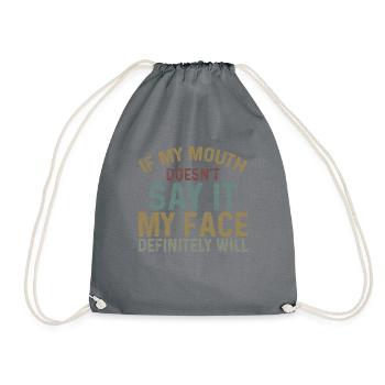 Présenter - Sac de sport léger - gris - Devant