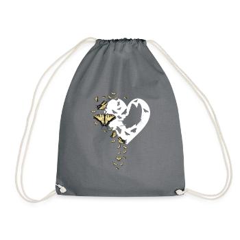 Le machaon tigré est le meilleur ami d’un ami - Sac de sport léger - gris - Devant