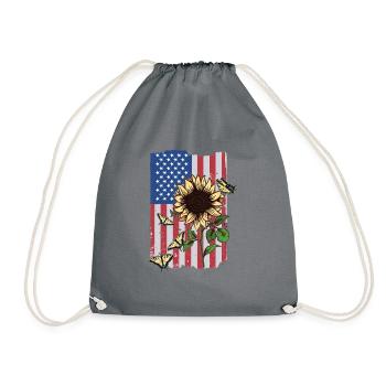 Le machaon tigré est le meilleur ami d’un ami - Sac de sport léger - gris - Devant