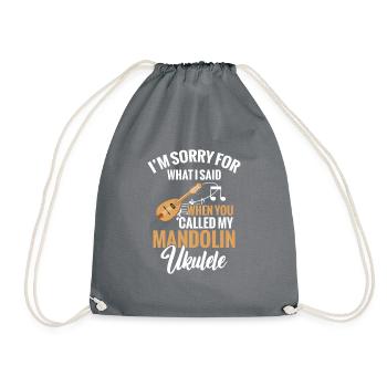 Je suis désolé pour ce que j’ai dit quand - Sac de sport léger - gris - Devant
