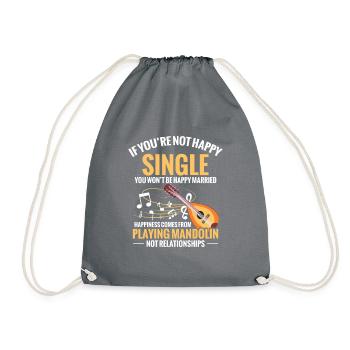 Si vous n’êtes pas un célibataire heureux, vous - Sac de sport léger - gris - Devant