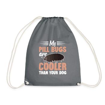 Mes erreurs de pilule sont plus cool que votre chien - Sac de sport léger - gris - Devant