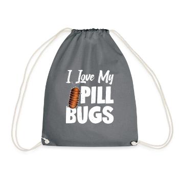 J’adore mes erreurs de pilule - Sac de sport léger - gris - Devant