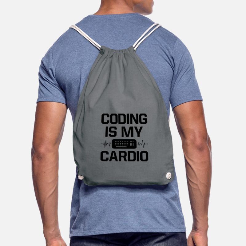 Coding Is My Cardio Programming Coder Computer Gee Turnbeutel
