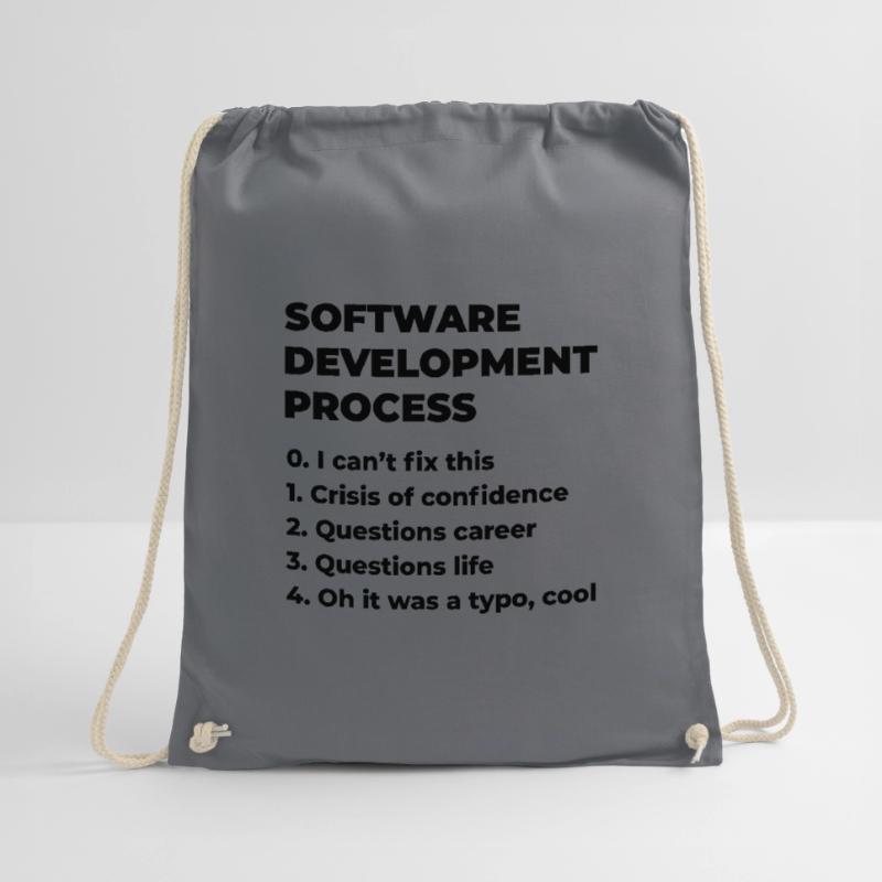 Software Development Process Programmer Coder Nerd Turnbeutel